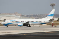SP-ENA @ LMML - B737-400 SP-ENA Enter Air - by Raymond Zammit