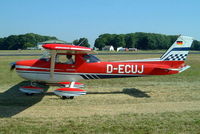 D-ECUJ @ EGBP - R/Cessna FRA.150L Aerobat [0184] Kemble~G 13/07/2003 - by Ray Barber