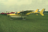 N1707Z @ LFPB - The first Cessna 336 in Europe. Aero Salon Le Bourget. Scanned from a Perutz-slide. - by sparrow9