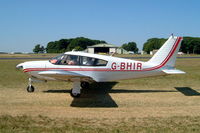 G-BHIR @ EGBP - Piper PA-28R-200 Cherokee Arrow [28R-35614] Kemble~G 13/07/2003. Written off just over a month later. - by Ray Barber