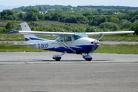 G-BKKP @ EGFH - Visiting Skylane. - by Roger Winser