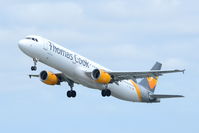 G-TCDX @ EGSH - Departing from Norwich. - by Graham Reeve