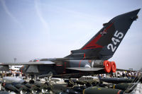 MM7017 @ LFPB - Panavia Tornado IDS of the Italian Air Force at Le Bourget 1983. Seems to be standing in a mine field - by Van Propeller
