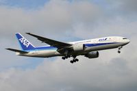 JA8198 @ RJCC - Final Approach Rwy19L:  Lense AF-S DX Nikkor 55-300mm f/4.5-5.6G ED VR - by A.Itoh