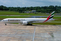 A6-EBX @ EGBB - Boeing 777-31HER [32729] (Emirates Airlines) Birmingham Int'l~G 03/07/2007 - by Ray Barber