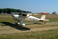 G-BSTX @ EGBP - Luscombe 8A Silvaire [3301] Kemble~G 13/07/2003 - by Ray Barber