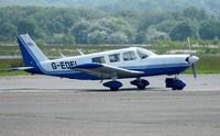 G-EDEL @ EGFH - Visiting Cherokee Six. - by Roger Winser