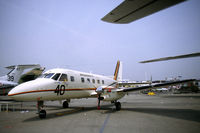 PT-SFA @ LFPB - Embraer EMB-110P1 Bandeirante at le Bourget 1983 - by Van Propeller