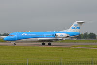 PH-KZU @ EGSH - About to depart from Norwich. - by Graham Reeve