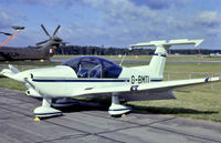 G-BMTI @ EGLF - Robin R.3000/120 [120] Farnborough~G 07/09/1986. From a slide. - by Ray Barber