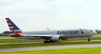 N389AA @ EGCC - At Manchester - by Guitarist