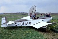 G-BUAG - Jodel D.18 [PFA 169-11651] (Place & Date Unknown)~G. From a slide. - by Ray Barber