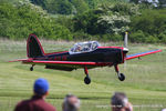 G-AOJR @ EGTH - 70th Anniversary of the first flight of the de Havilland Chipmunk  Fly-In at Old Warden - by Chris Hall
