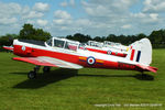 G-BXDG @ EGTH - 70th Anniversary of the first flight of the de Havilland Chipmunk  Fly-In at Old Warden - by Chris Hall