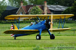 G-ISDN @ EGTH - 70th Anniversary of the first flight of the de Havilland Chipmunk  Fly-In at Old Warden - by Chris Hall