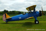 G-ISDN @ EGTH - 70th Anniversary of the first flight of the de Havilland Chipmunk  Fly-In at Old Warden - by Chris Hall