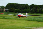 G-BUHA @ EGTH - 70th Anniversary of the first flight of the de Havilland Chipmunk  Fly-In at Old Warden - by Chris Hall