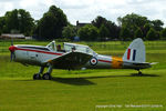 G-BCXN @ EGTH - 70th Anniversary of the first flight of the de Havilland Chipmunk Fly-In at Old Warden - by Chris Hall