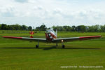 G-BWUT @ EGTH - 70th Anniversary of the first flight of the de Havilland Chipmunk Fly-In at Old Warden - by Chris Hall