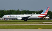N389AA @ EGCC - At Manchester - by Guitarist
