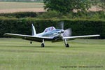 G-AKDN @ EGTH - 70th Anniversary of the first flight of the de Havilland Chipmunk Fly-In at Old Warden - by Chris Hall
