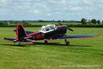 G-AOJR @ EGTH - 70th Anniversary of the first flight of the de Havilland Chipmunk Fly-In at Old Warden - by Chris Hall
