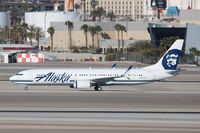 N491AS @ KLAS - Boeing 737-900ER - by Mark Pasqualino