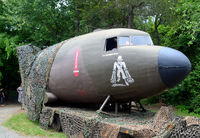 42-100523 - C-47 as gunship, Vietnam War Foundation and Museum, Ruckersville, VA  Note:  This aircraft was in the 436 Troop Carrier Group and dropped soldiers in the D-Day invasion of Normandy - by Ronald Barker