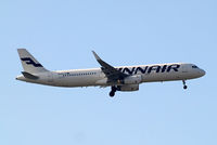 OH-LZG @ EGLL - Airbus A321-231(sl) [5758] (Finnair) Home~G 17/04/2014. On approach 27L.