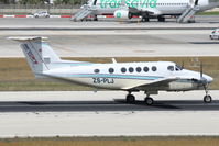ZS-PLJ @ LMML - Beech B200 Super Kingair ZS-PLJ Aero Care Air Ambulance - by Raymond Zammit