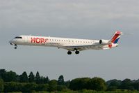 F-HMLL @ LFRB - Bombardier CRJ-1000, On final rwy 25L, Brest-Bretagne airport (LFRB-BES) - by Yves-Q