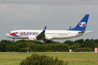HA-LKG @ LFRB - Boeing 737-8CX, On final rwy 25L, Brest-Bretagne airport (LFRB-BES) - by Yves-Q