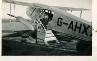 G-AHXX @ EGPA - Photo taken late 1940's at Kirkwall, prior to departure to Edinburgh. Operated by British European Aurways. - by Derek Plante