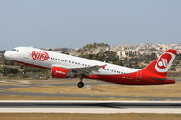 OE-LEU @ LMML - A320 OE-LEU NikiFly - by Raymond Zammit