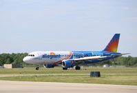 N228NV @ KFNT - Airbus A320 - by Mark Pasqualino