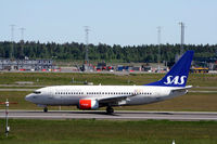 LN-RPK @ ENGM - LN-RPK, newly repainted. Now with the Scandinavian symbols in stead of the Norwegian flag c/s. - by Erik Oxtorp