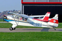 HB-OBG @ LSGN - Piper L-4J Grasshopper [13231] Neuchatel/Colombier~HB 09/04/2009