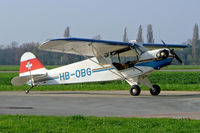 HB-OBG @ LSGN - Piper L-4J Grasshopper [13231] Neuchatel/Colombier~HB 09/04/2009