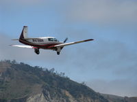 N4786H @ SZP - 1979 Mooney M20J 201, Lycoming IO-360 A&C 200 Hp, takeoff climb Rwy 22 - by Doug Robertson