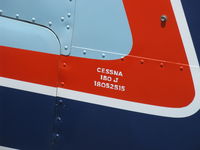 N556WC @ SZP - 1974 Cessna 180J SKYWAGON, Continental O-470 230 Hp, construction number - by Doug Robertson