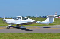 G-CDSF @ EGSH - Departing from Norwich. - by Graham Reeve