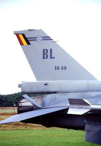 FA-66 @ EBBL - Tailcode BL.349 squadron. - by Robert Roggeman
