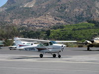 N739MB @ SZP - 1978 Cessna 172N SKYHAWK, Lycoming O-320-H2AD 160 Hp, takeoff roll Rwy 22 - by Doug Robertson