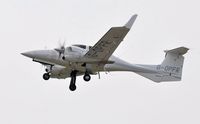 G-OPFR @ EGFH - Visiting Twin Star departing Runway 22. - by Roger Winser