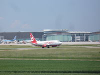 D-AHXJ @ EDDS - Air Berlin Boeing 737-7Q8 - by Christian Maurer