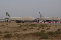 YI-ALM @ DTTZ - Two Boeing 747 aircraft of Iraqi Airways are stored at this airport since the Gulf War.Boeing 747-200C (YI-AGP, c/n 22366) and Boeing 747SP (YI-ALM, c/n 22858) - by Jean Goubet-FRENCHSKY