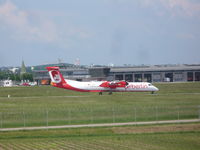 D-ABQK @ EDDS - Air Berlin DHC 8 - by Christian Maurer