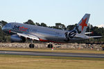 VH-VQA @ NZCH - JQ229 from AKL - by Bill Mallinson