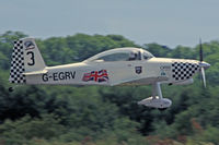 G-EGRV @ EGFH - RV-8, Ravens Fomation Team, Swansea based, previously G-PHMG, seen departing runway 28. - by Derek Flewin