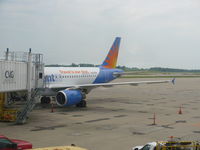 N327NV @ CVG - Allegiant A319 - by Christian Maurer